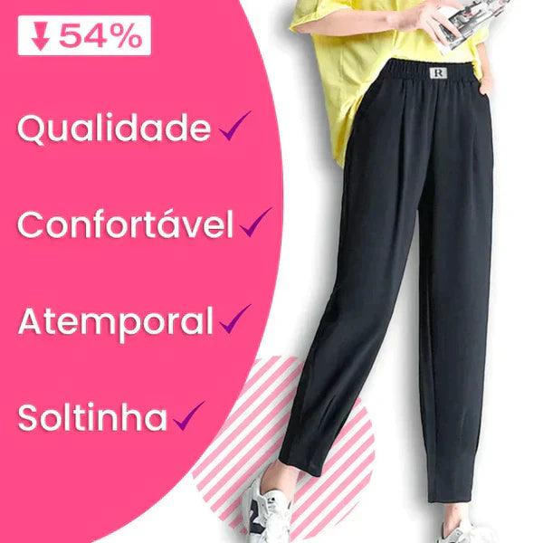 Calça Pantalona Compre 1 Leve 2 - A mais soltinha + Brinde